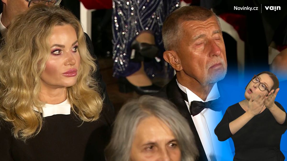 Unavený Babiš na předávání vyznamenání. Potřebuje další dovolenou?